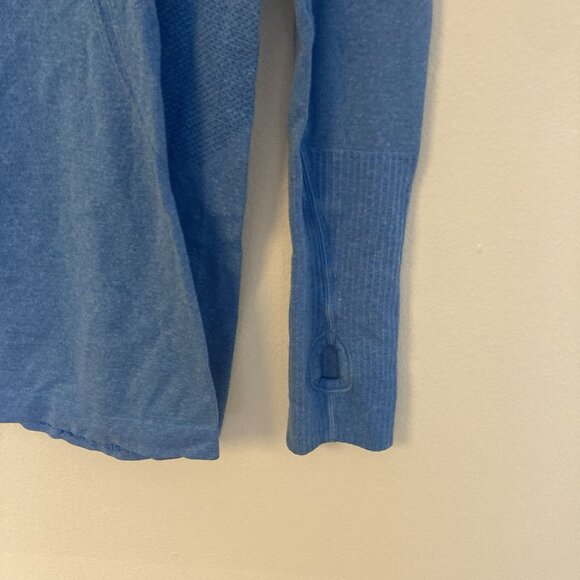 Lululemon Swiftly Tech Long Sleeve Crew *SW 2017 Seawheeze Size 8 - Picture 3 of 6